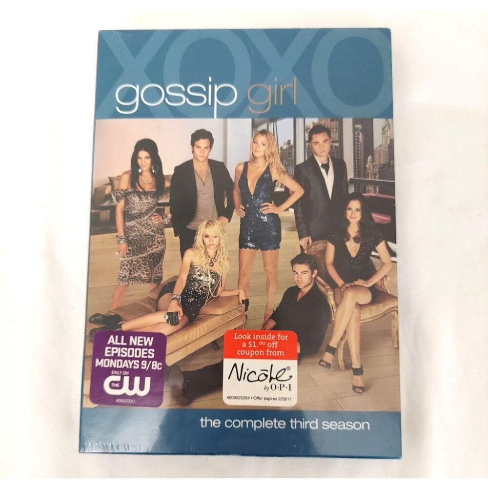 Gossip Girl: Complete Season 3 (DVD, 2010, 5-Disc Set) Brand New Sealed